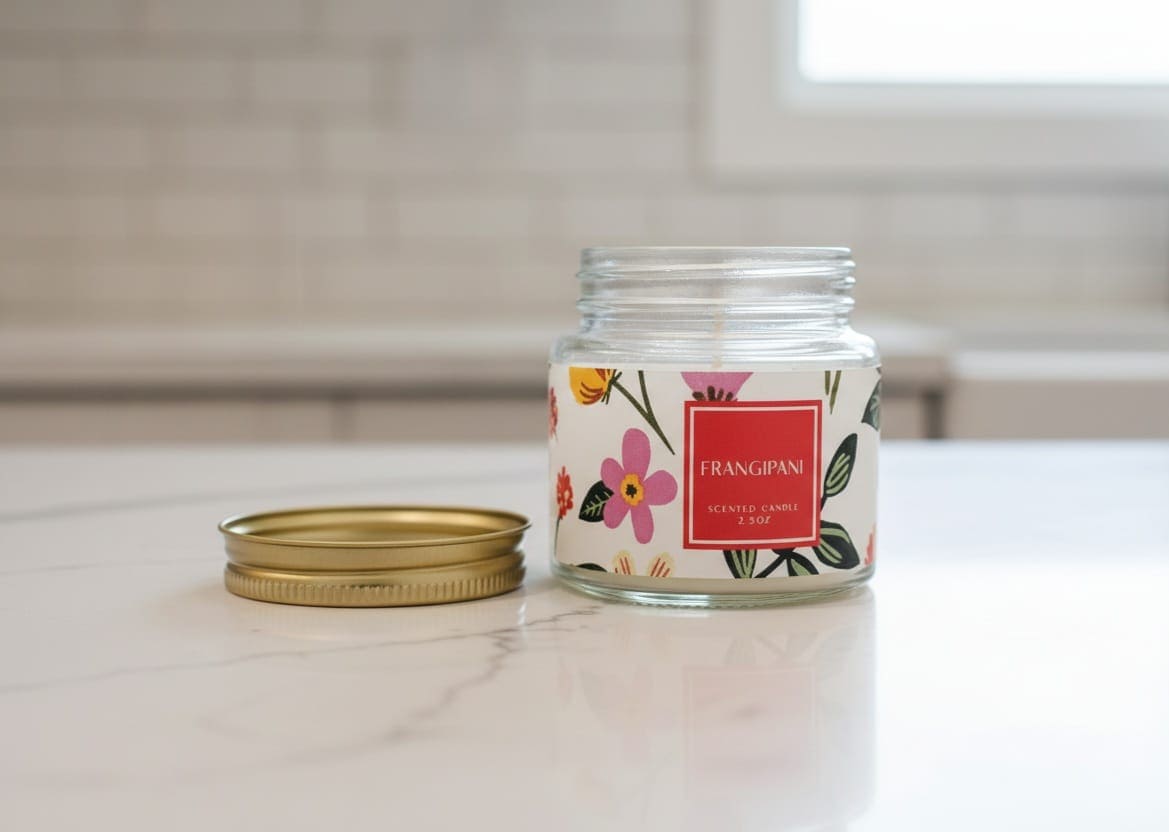 Frangipani candle