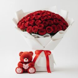 Valentine delivery Riverside drive , Red roses bouquet Riverside , Valentine bouquet with teddy Nairobi, Online valentine gifts Nairobi, Riverside drive flower delivery