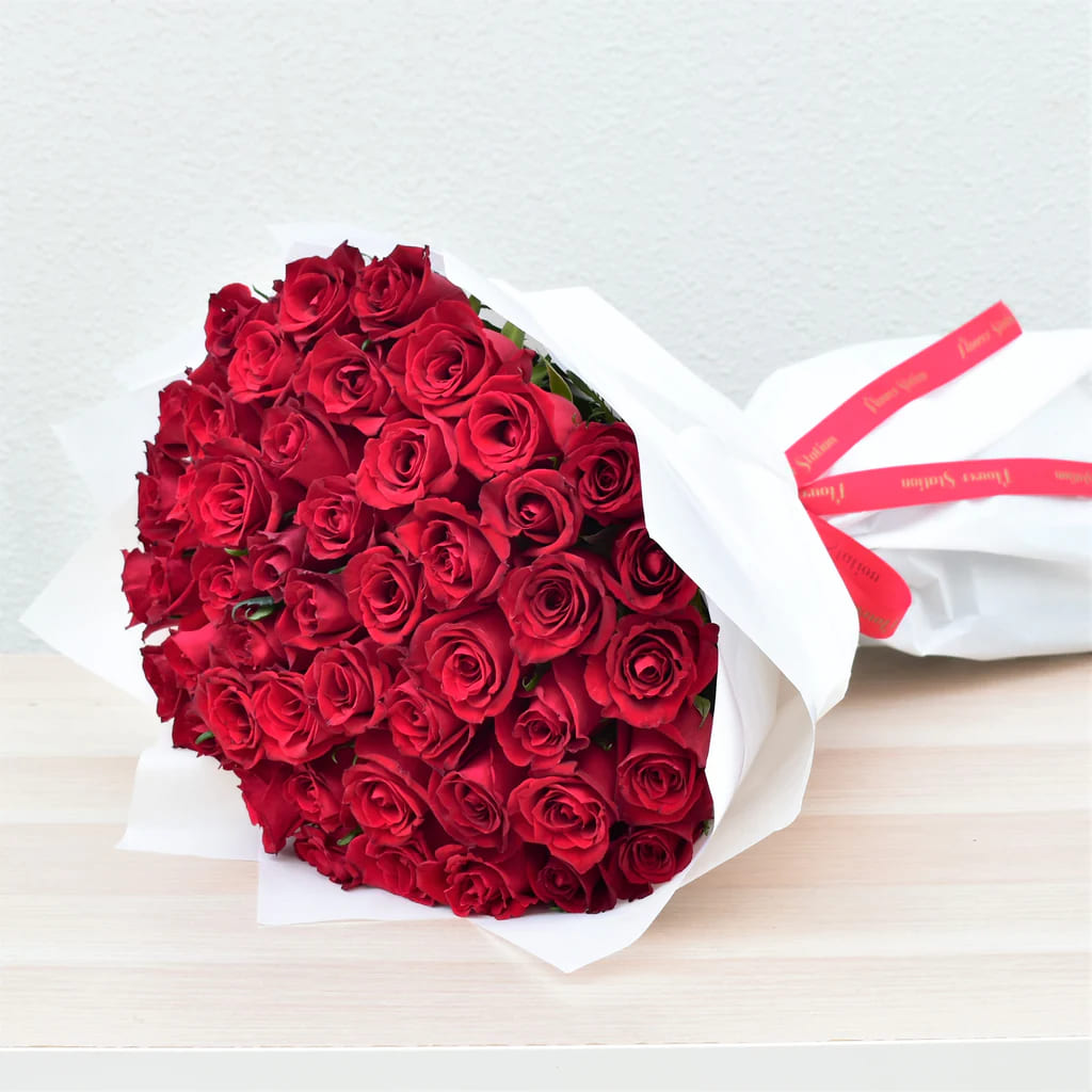 A Premium Red Roses Valentine Bouquet - Upperhill Nairobi Valentine flowers delivery Upperhill, Order valentine flowers Upperhill , Red Roses bouquet Upperhill, Romantic roses for her Kenya, Nairobi flower delivery Upperhill
