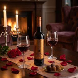 Valentines gift Mama Ngina, Rosso nobile wine valentines day, Romantic gift Mama ngina, Italian red wine valentines, Luxury valentines wine gift